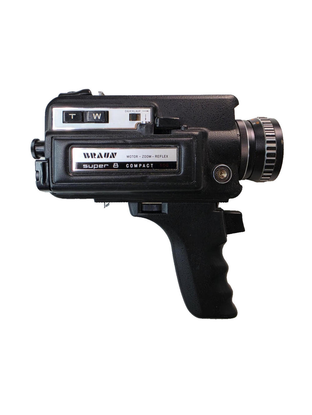 Braun Super 8 Compact 500 Vintage 1970s German Film Movie Camera